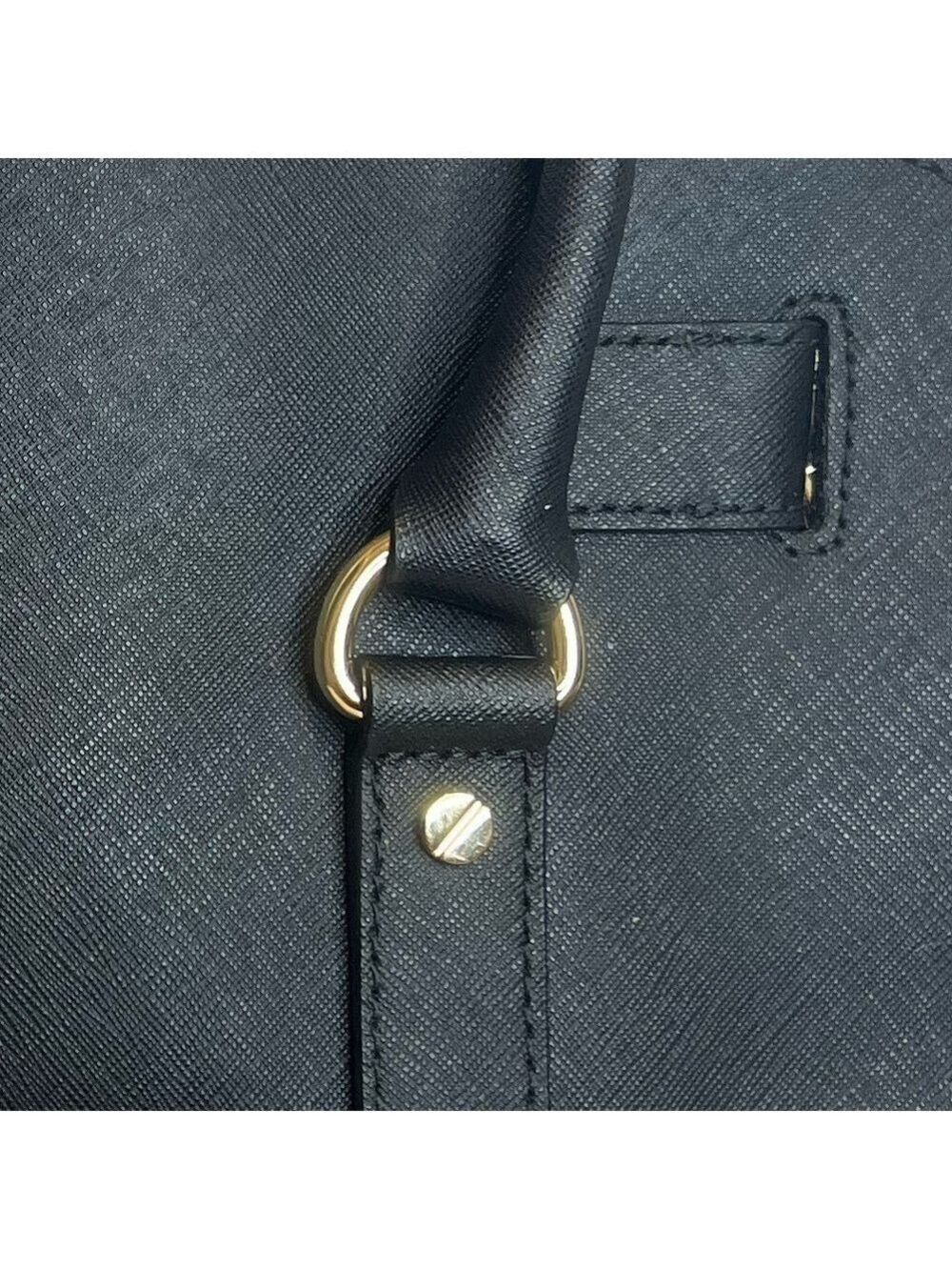 MICHAEL KORS HAMILTON LEATHER SATCHEL - Picture 9 of 15